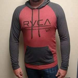 RVCA Long Sleeve Tee Shirt with Hood